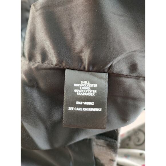 Torrid Woman Black/Gray Animal Print Button up Coat Size 2X Lined 2 Slash Pocket - Picture 6 of 7